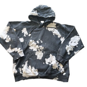 Goldsheep Oversized Hoodie Gray Cream Kangaroo Pocket Women’s Medium Cozy